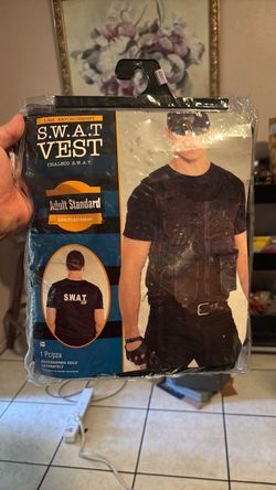 S.W.A.T. Vest Costume Adult Standard