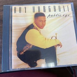 Signed CD Of Public Eye By Roy Hargrove