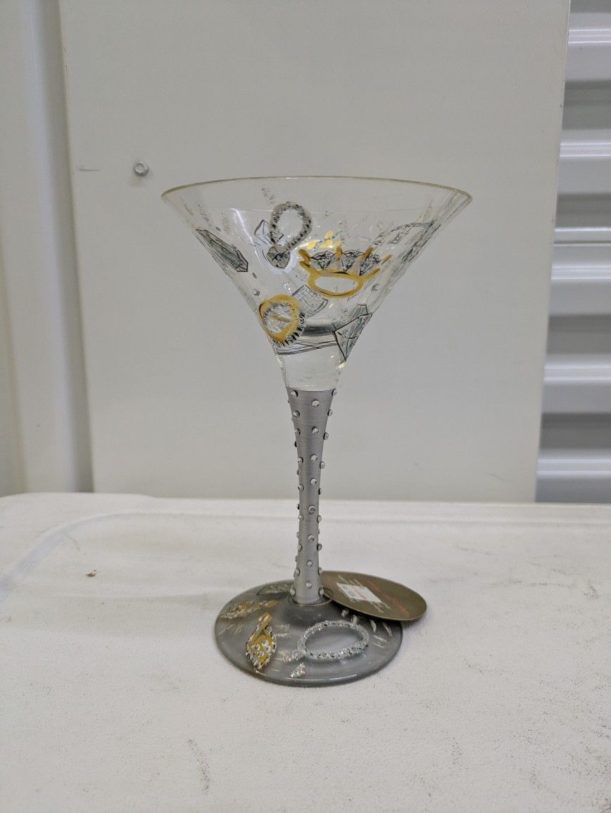Bridle Wedding Glass