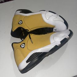 Air Jordan 14 Retro Light Ginger Style # 487471-701 Size 11.5 No Insoles