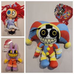 The Amazing Digital Circus TADC Moose Toys Possessed Pomni 8” Plush