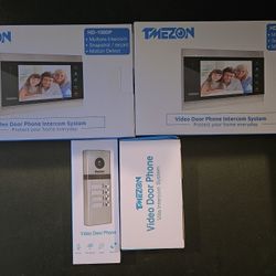 TMEZON FULL HOME VIDEO DOORBELL SECURITY SYSTEM $130 (Dropped From $250)