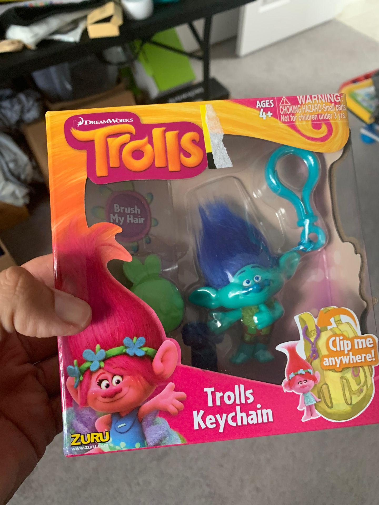 Trolls keychain