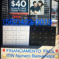 Dresser 9 Drawers In Any Color New -size-56W-16D-43H