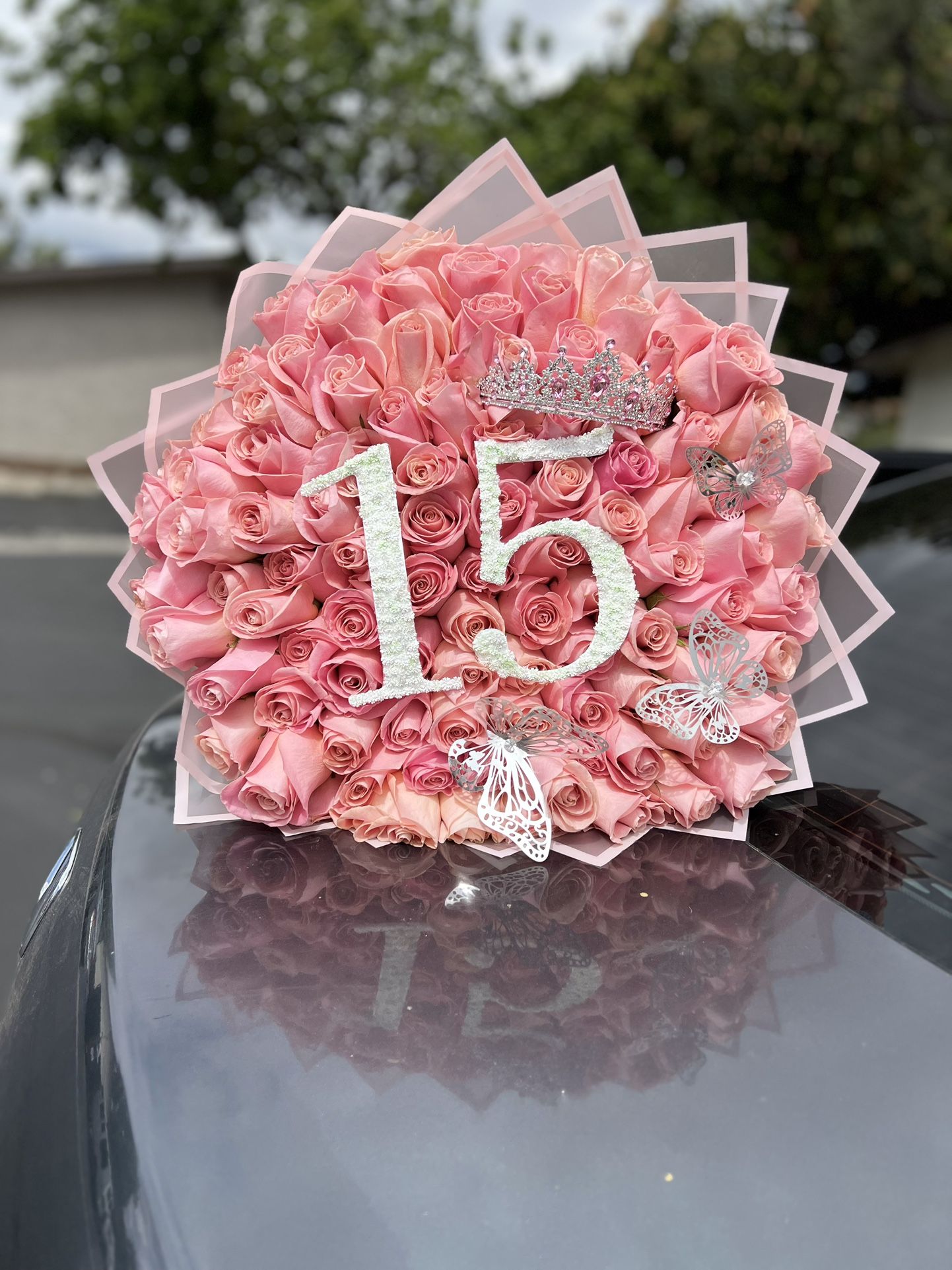 100 Roses Ramo Buchon