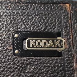 Vintage Kodak Camera With Old Film