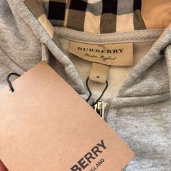 Burberry zip up