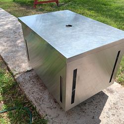 Stainless   Steel Prep. Table