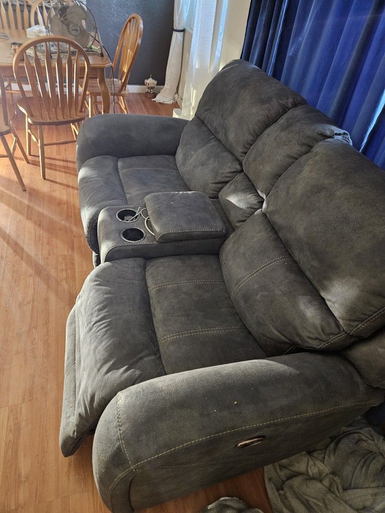 2 Sets of Recliner Sofas