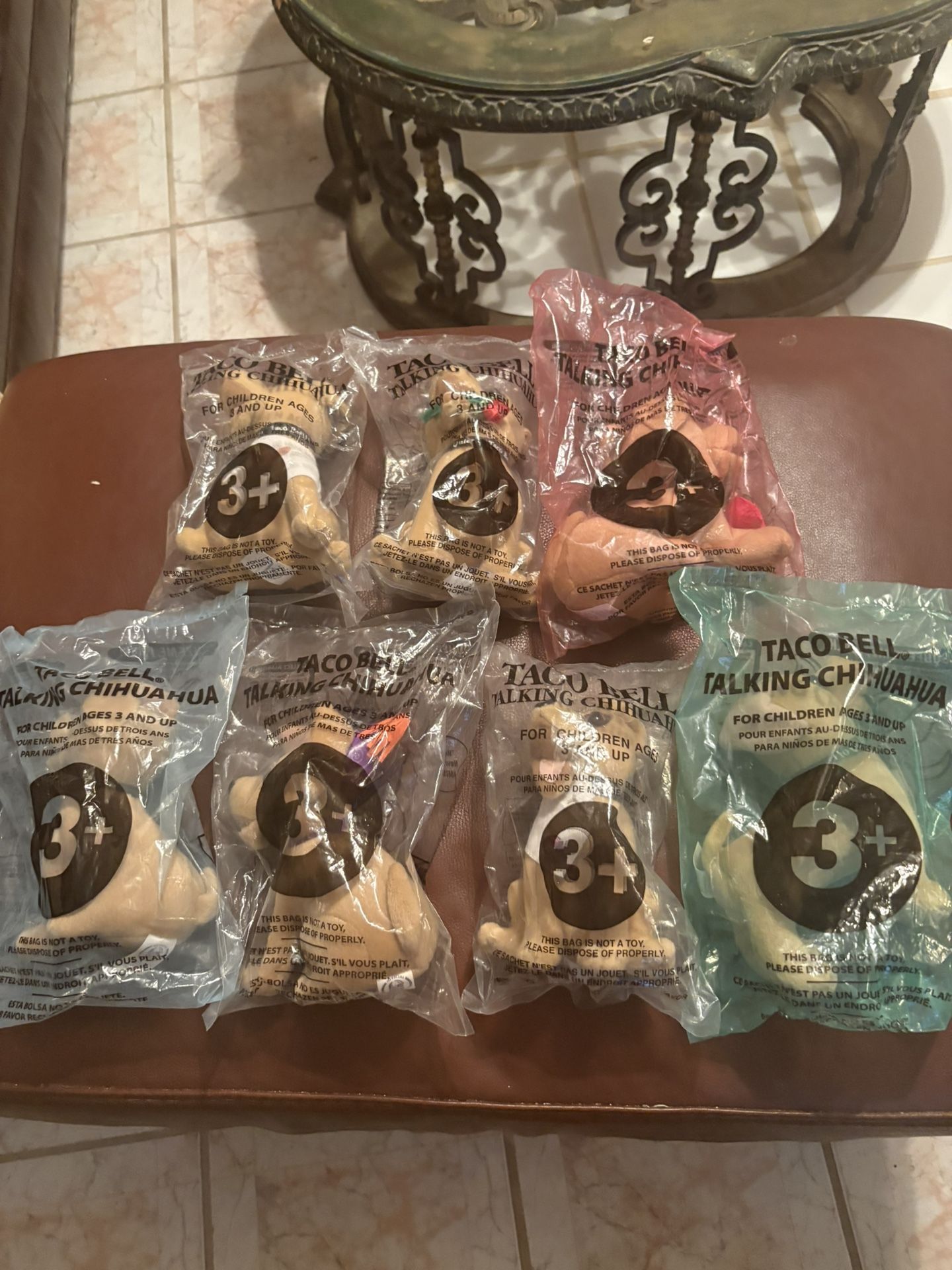 TACO BELL CHIHUAHUA MINT IN PKG 7 Different