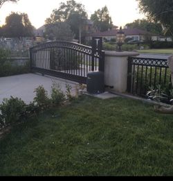 Door fences