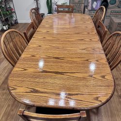 Wood Dinner Table 