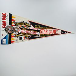 MLB Pittsburgh Pirates Vintage Circa 1994 All Star Game Team Logo Pennant Pin