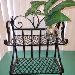 Wrought Iron Plant Stand