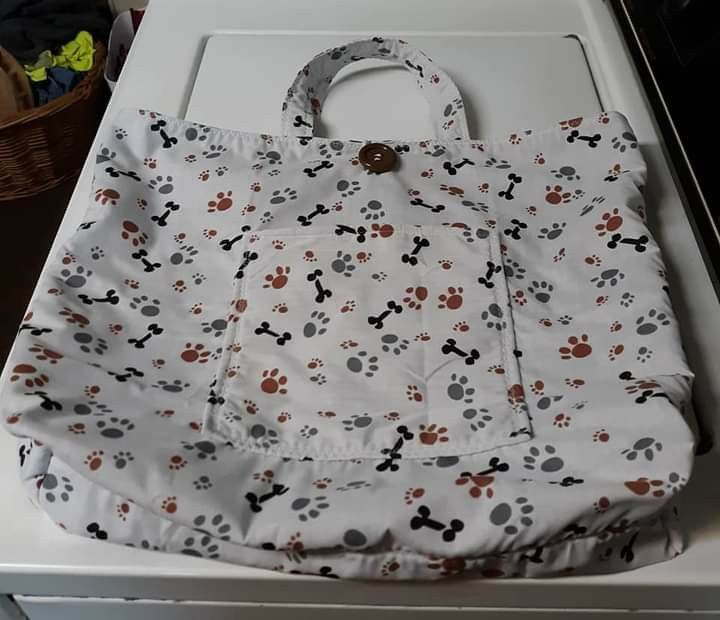 Handmade tote bag