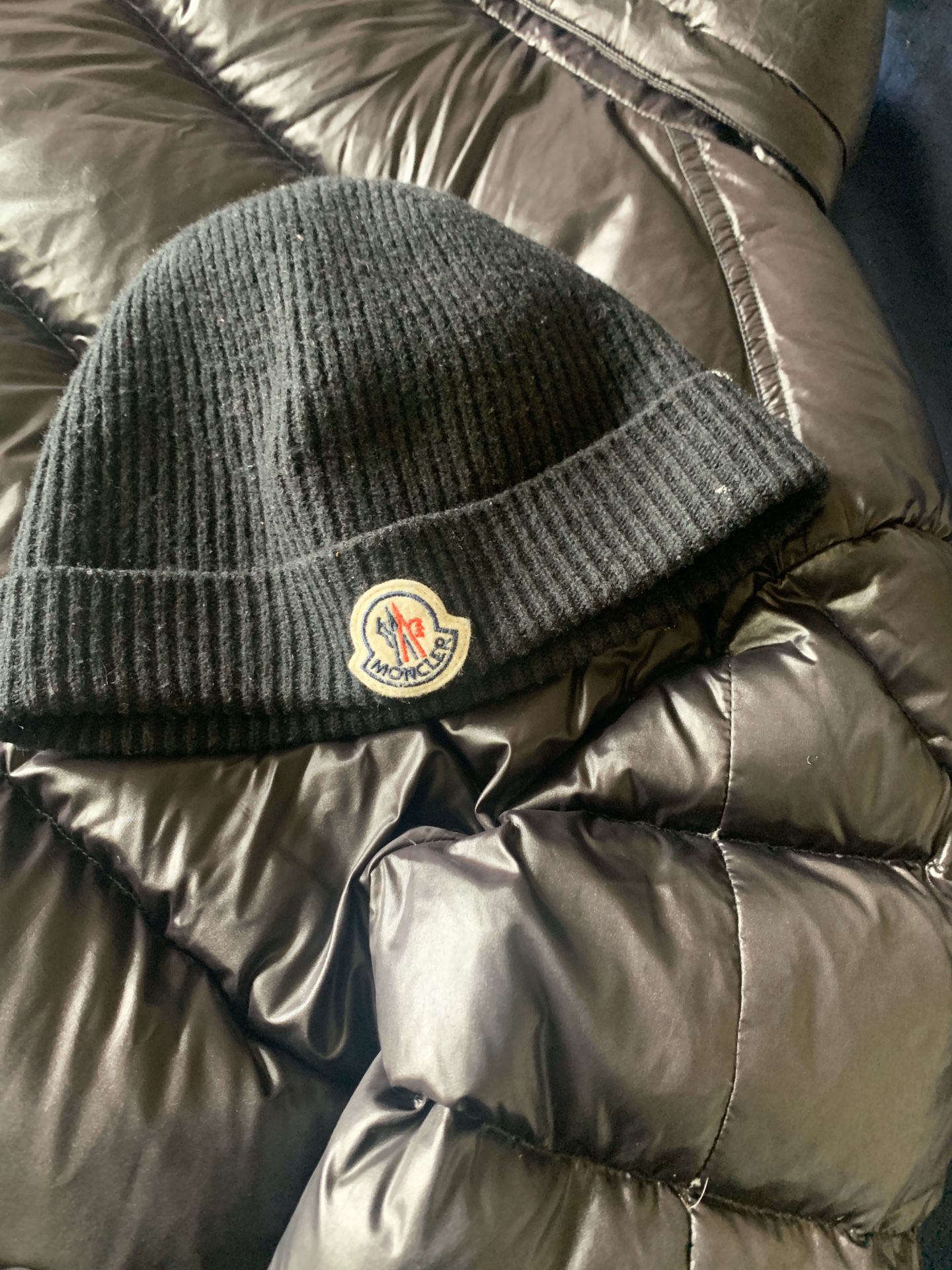 Moncler jacket and hat