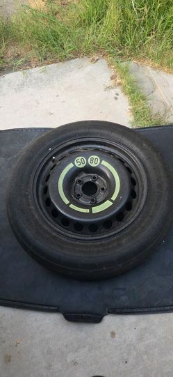 Original spare tire for Audi/ Llanta de repuesto