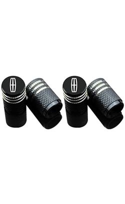 Car Tire Air Valve Caps- Auto Wheel Tyre Dust Stems Cover with Logo Emblem Waterproof Dust-Proof Universal fit for Cars, SUV, Truck, Motorcycles 4 Pie