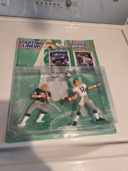T. Aikman/ R. Staunch Starting Lineup classic doubles