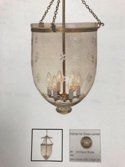 Hand Blown Light Fixture