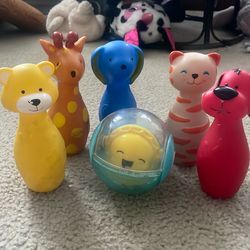 Toddlers bowling set
