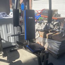 Fuel brand home gym system. Workout Exercise 