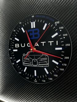 Bugatti Creazor Edition Speedometer Wall Clock