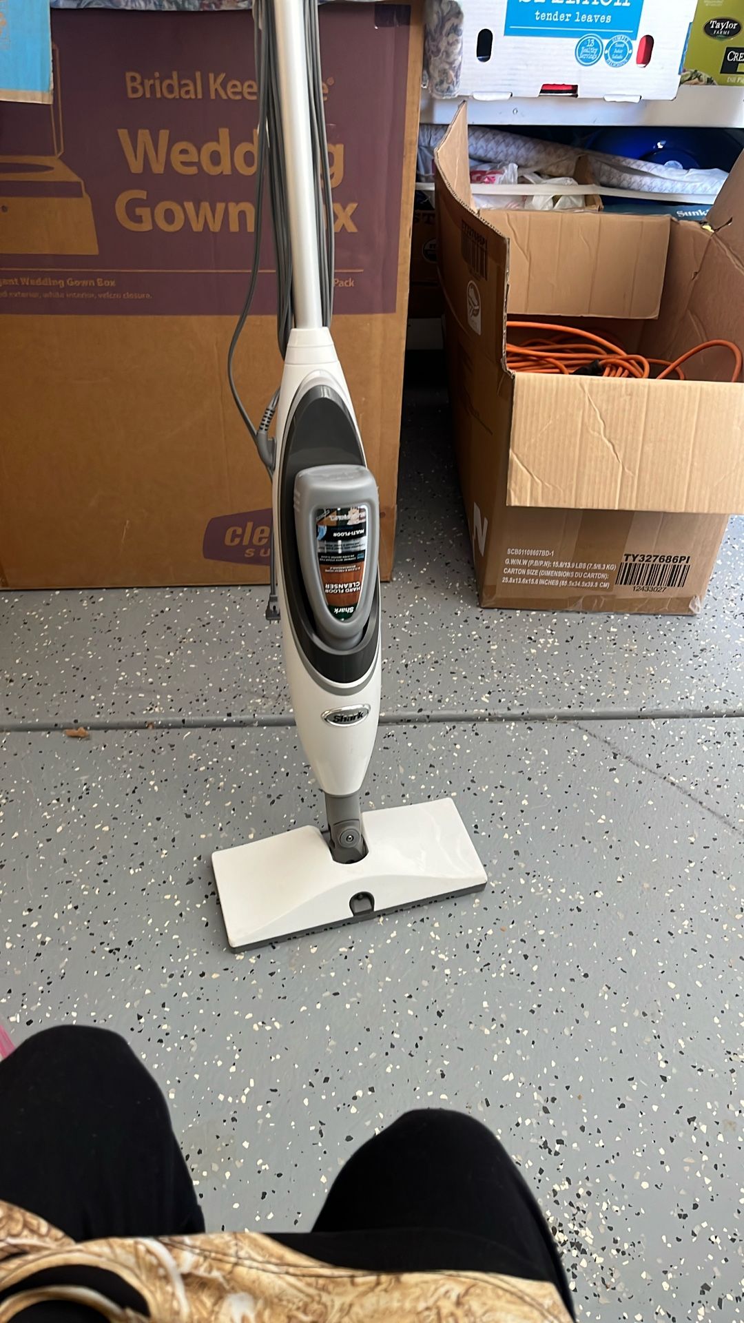 Shark Floor Mopping 