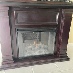 Nice Quality Fireplace. Works With Heat Or Without.