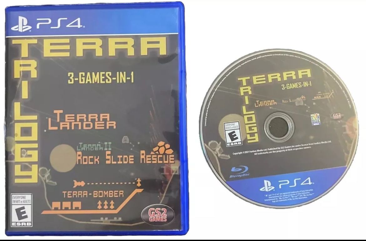 Terra Trilogy (Sony PlayStation 4, 2021) CIB -TESTED - WORKING - GREAT CONDITION