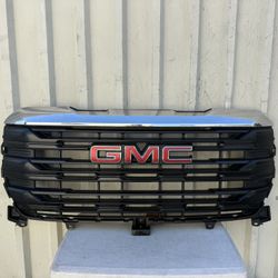 2022 2023 2024 GMC Sierra Front Bumper Grille Grill Parrilla Original Used OEM (Good Condition)