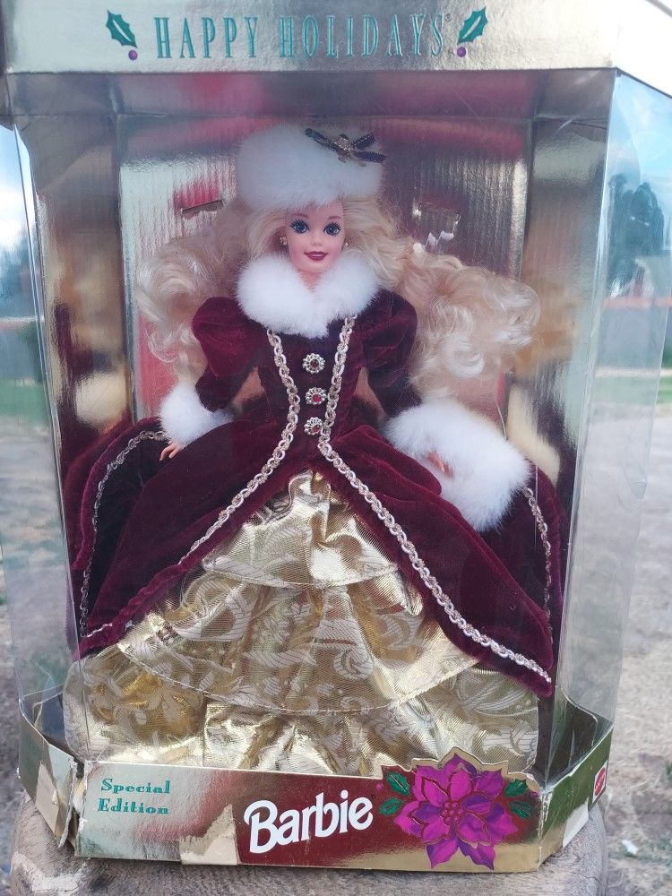 Happy Holidays Barbie 1996