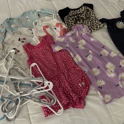 Infant Girls Bodysuit From 12/18 Months 9 PCs  Different Styles