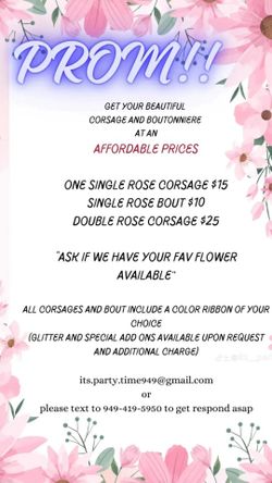 Corsages And Bout