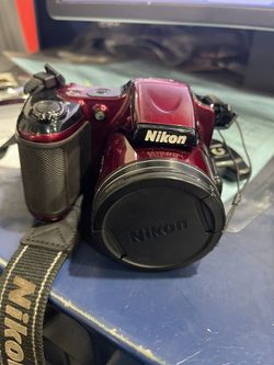 Red Nikon Coolpix L820
