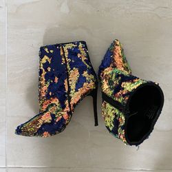 Aldo Sz 8.5 Sequin Boots $100