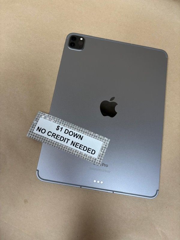 Apple IPad Pro 11inch 4th M2 Tablet - Pay $1 today and pay the rest later -