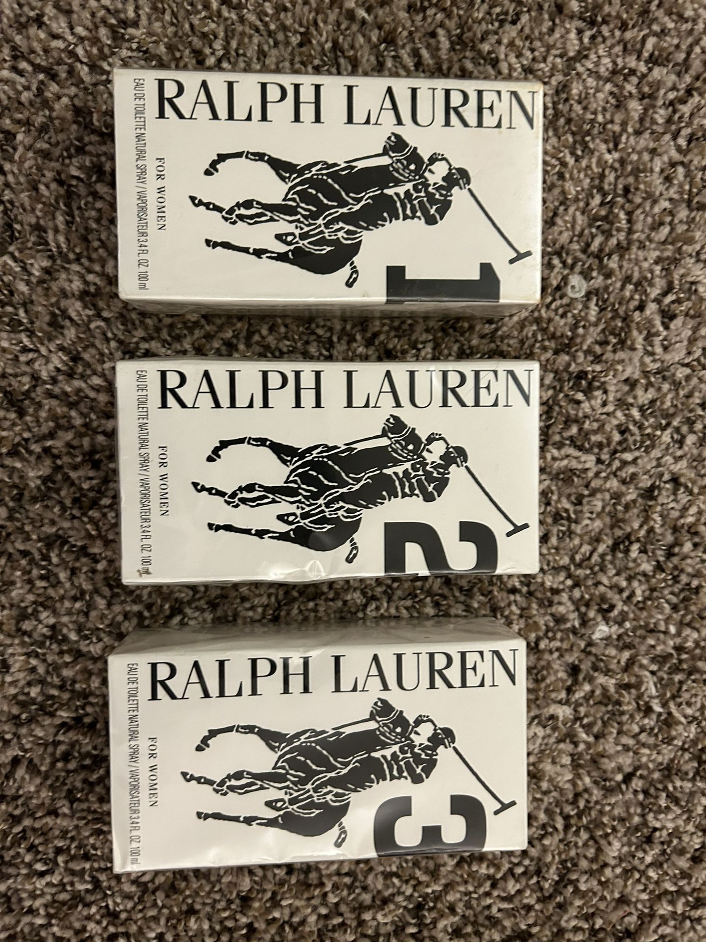 Ralph Lauren Women’s Perfume # 1, 2, & 3