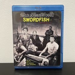 Swordfish Blu-Ray Movie John Travolta Hugh Jackman Halle Berry 2001