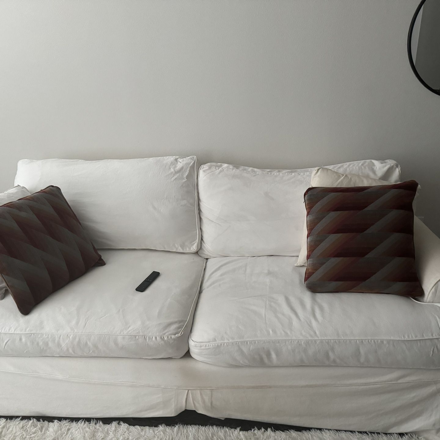 White Couch/ Sectional 