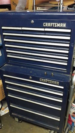 Craftsman tool box