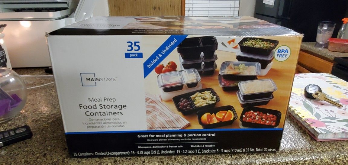 Meal Prep Food Storage Containers