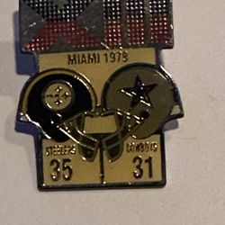 Super Bowl Pin