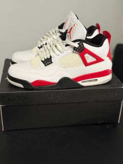 Air Jordan 4 Red Cement with original box Great Condition