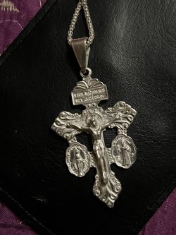 Cruz del perdón plata 925 mexicana