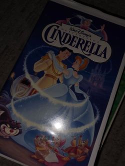 Disney vhs cinderella