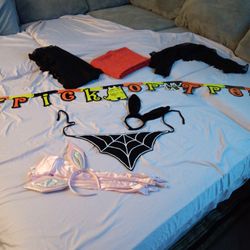 Halloween Assesories  Table Clothes/ Rabbit Set/banner