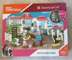 New American Girl Lego Nicki Horse Stable