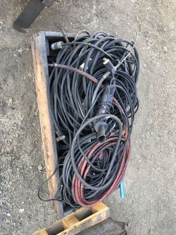 Cables pinsas para soldador