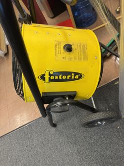 Fostoria, Portable Electric Fan Forced Salamander Heater, Heat Output 30717